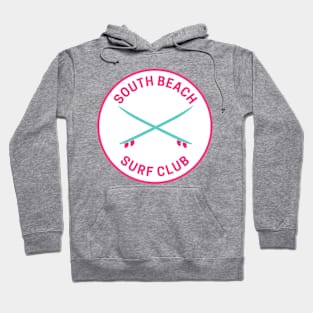 Vintage South Beach Florida Surf Club Hoodie